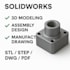 mechanical design using solidworks, nx, autocad