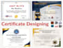 do professional certificate, custom certificate, diploma certificate