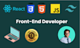 build an amazing front end website using reactjs