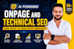 advanced on page and technical SEO to get traffic and rankings