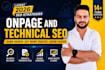 do on page and technical SEO optimization for google rankings