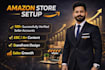 set up amazon seller account and storefront design