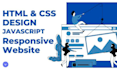 create responsive websites in html, css, javascript