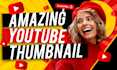 design an amazing viral youtube thumbnail