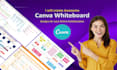 design canva whiteboard project
