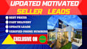 provide you motivated seller leads with skip trace