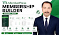 design a customized membership website with memberpress