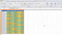 data analysis through use of excel tools, database crossing, consolidated data
