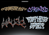 create typography with chrome effect for your logo design