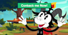 professionally animate your 2d cartoon character