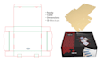 create a diecut file with 3d and prepare to print cmyk