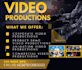 do professional audio and video editing and post production