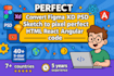 convert figma, xd, PSD, sketch to pixel perfect HTML, react, or angular