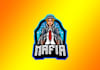make mafia mascot logo design without any copyright concept