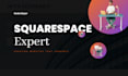 do squarespace website redesign, squarespace website design, squarespace website
