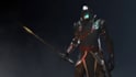create 4k knight sword swinging logo intro