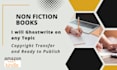 be your best ghost ebook writer, ebook writer and kindle book writer