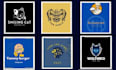 create minimilist busniess gaming logo