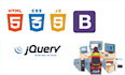 be your frontend web developer working with HTML CSS js and bootstrap