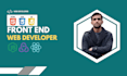 create landing page with HTML, CSS, javascript