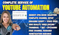 set up and manage your faceless youtube automation channel