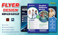 design high quality, eye catching, simple and fancy flyer