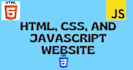 build HTML, CSS, and javascript website