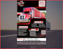 design dispatching logistics services trucking flyer and posters