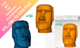 convert files from stl mesh 3d scan to step, iges, cad