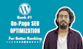 do wordpress SEO and boost website ranking
