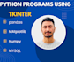 data analysis,tkinter, pandas,web and matplotlib in python