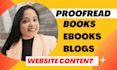 proofread your christian book, ebook, blogs, articles, website content