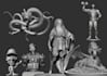 sculpt custom 3d sculpture and 3d model for 3d printing