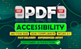 convert your PDF accessible section 508 compliant