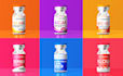 do vial label design, peptide label design, product label design