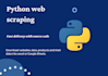 do web scraping in python very fast