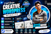 build wordpress website development, revamp, design, redesign business website