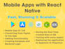 develop custom mobile for ios and android