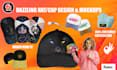 create dazzling hat and cap mockups within 3 hours