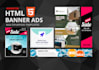 create an google ads banner html5