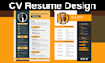 write professional resume maker tech CV writing design create and cover letter