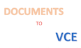convert documents to vce exam type