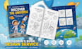 create custom coloring pages and work sheets for kids and adults