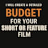 budget your feature or short film