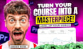 edit your online course, tutorials, educational, and elearning videos