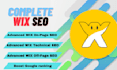 provide complete wix SEO service for google top ranking