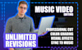 edit your music video, hip hop, trap, edm, add effects editing