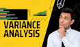 do dynamic budget vs actual analysis on excel variance analysis