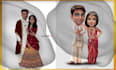 do caricatures for couples, families, weddings and  wedding invitation video