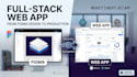 make a full stack web app from figma with react nextjs and API